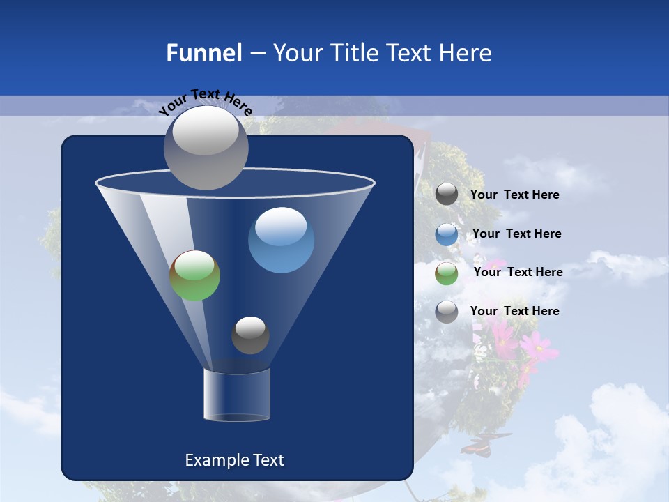 Sky Plant Air PowerPoint Template