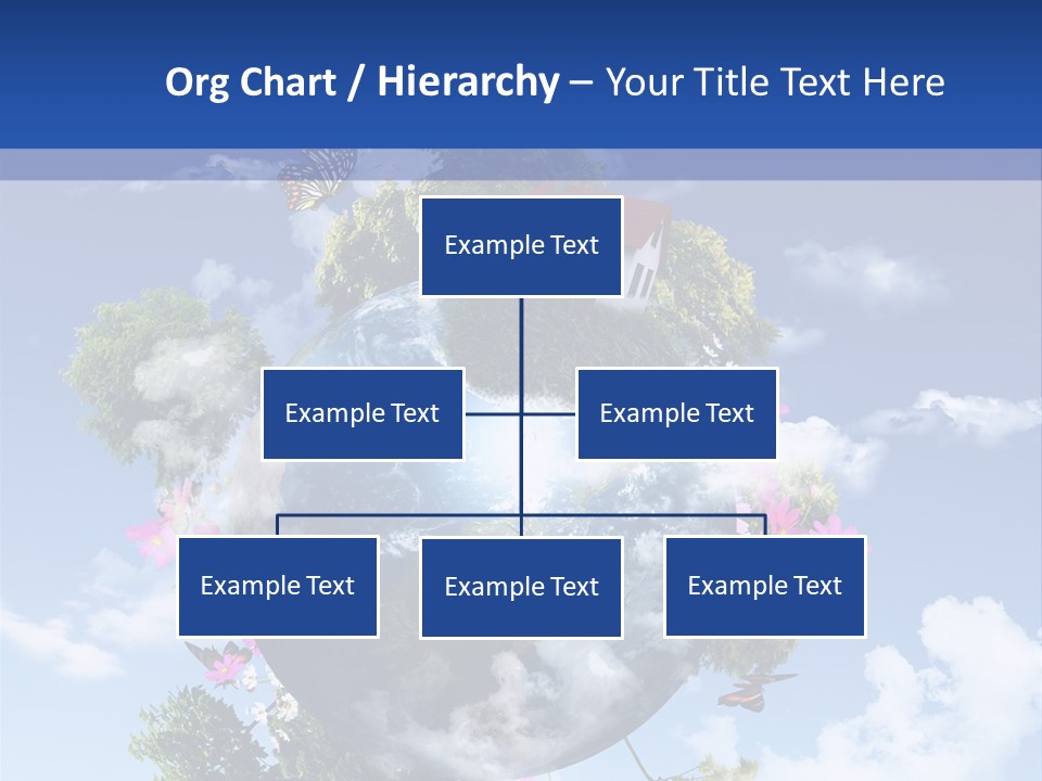 Sky Plant Air PowerPoint Template