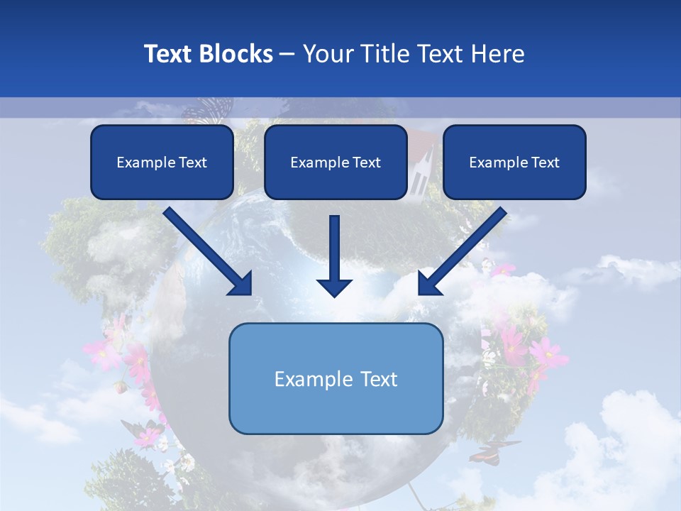 Sky Plant Air PowerPoint Template