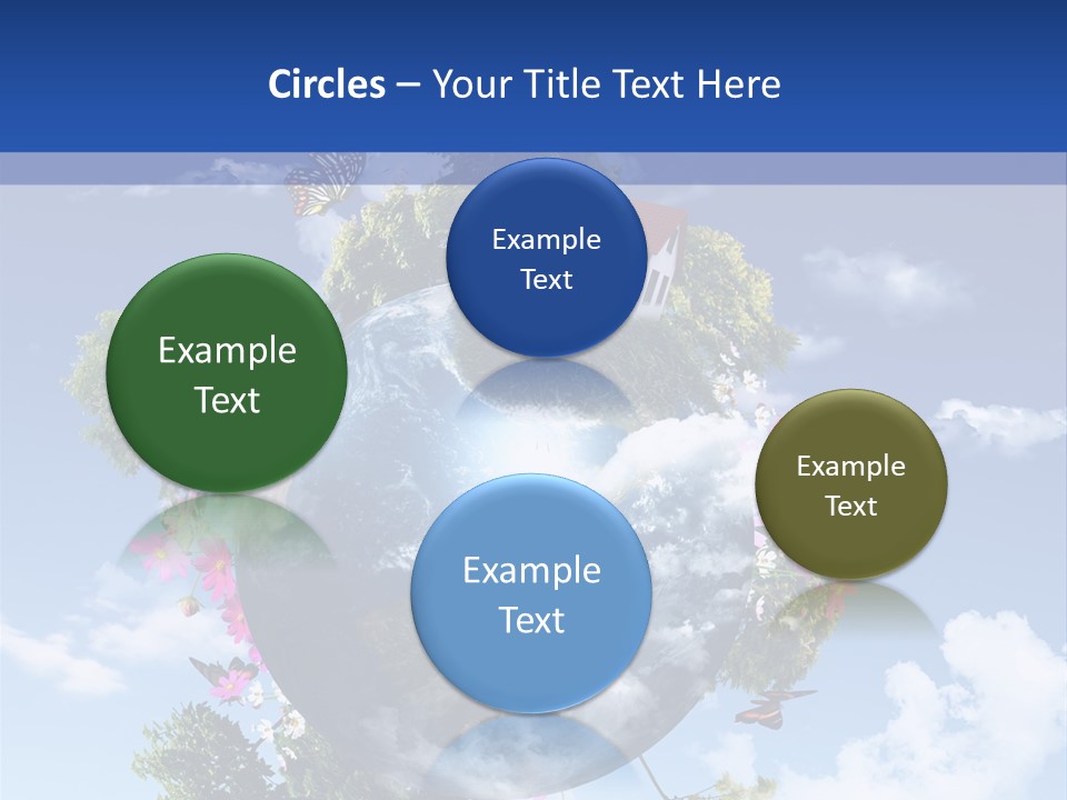 Sky Plant Air PowerPoint Template