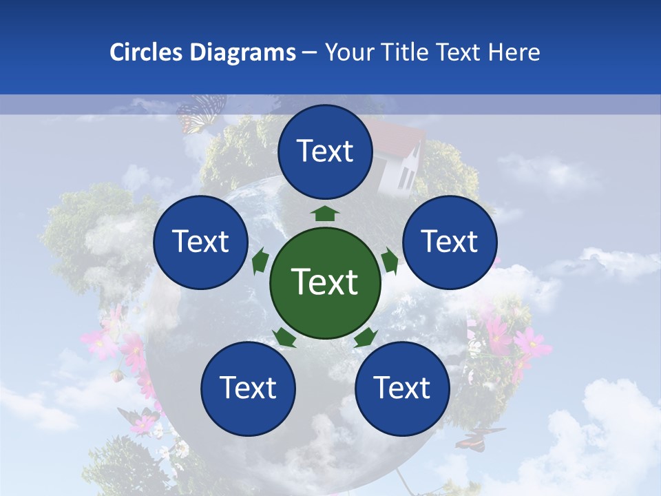 Sky Plant Air PowerPoint Template