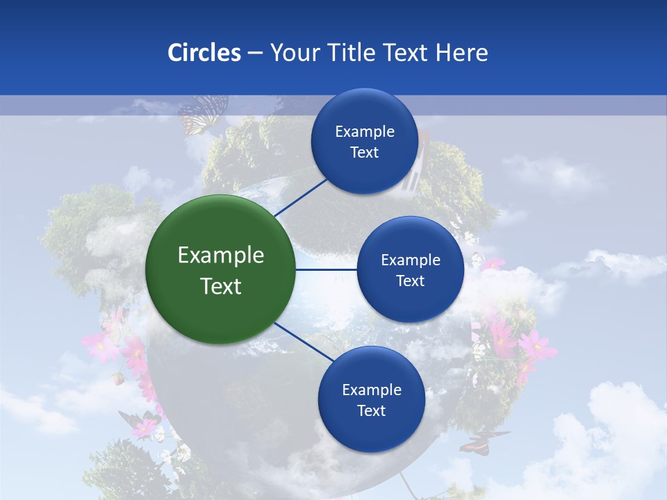 Sky Plant Air PowerPoint Template