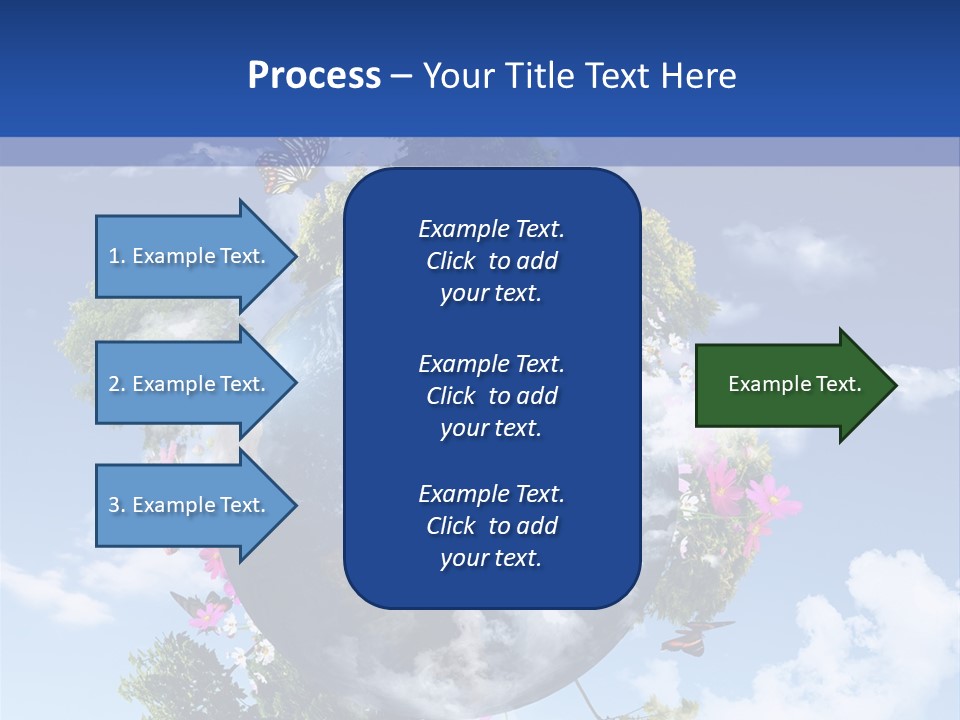 Sky Plant Air PowerPoint Template