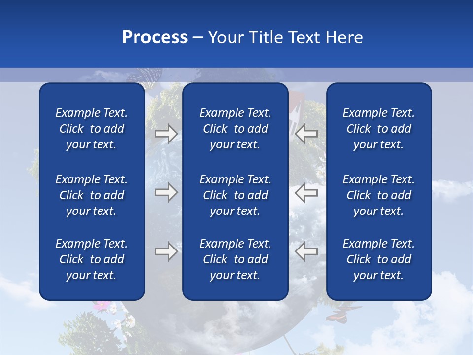 Sky Plant Air PowerPoint Template