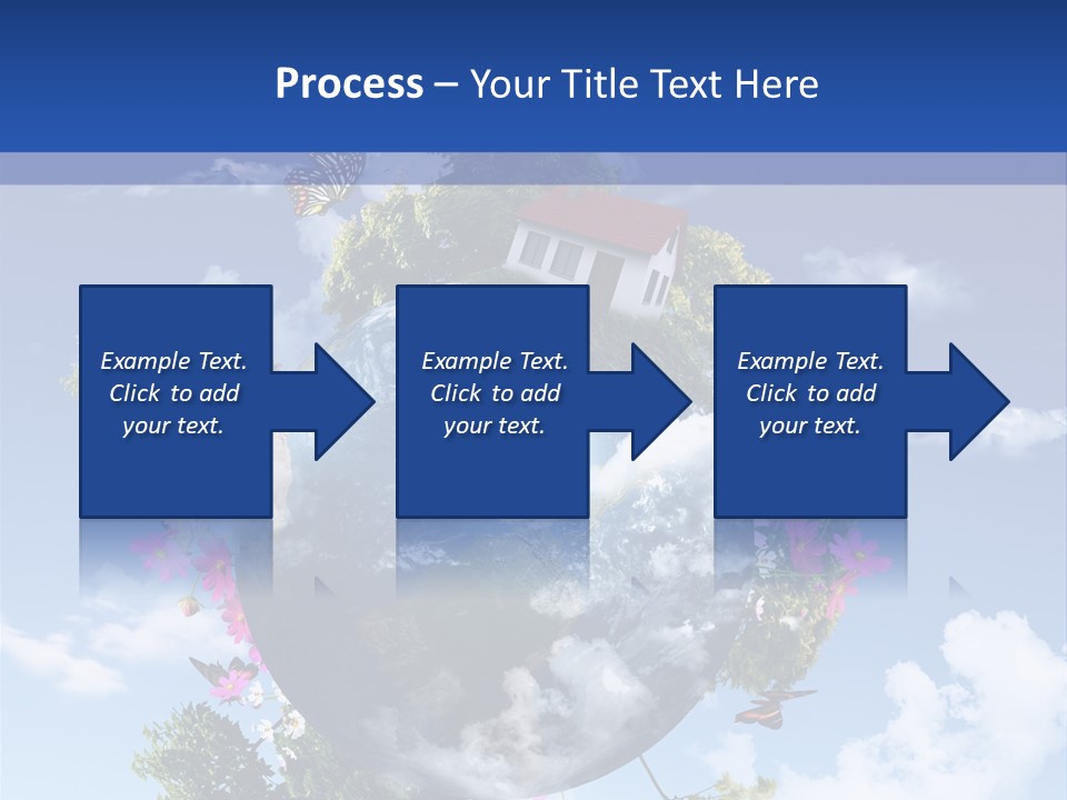 Sky Plant Air PowerPoint Template