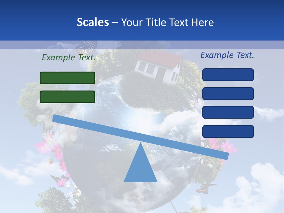 Sky Plant Air PowerPoint Template
