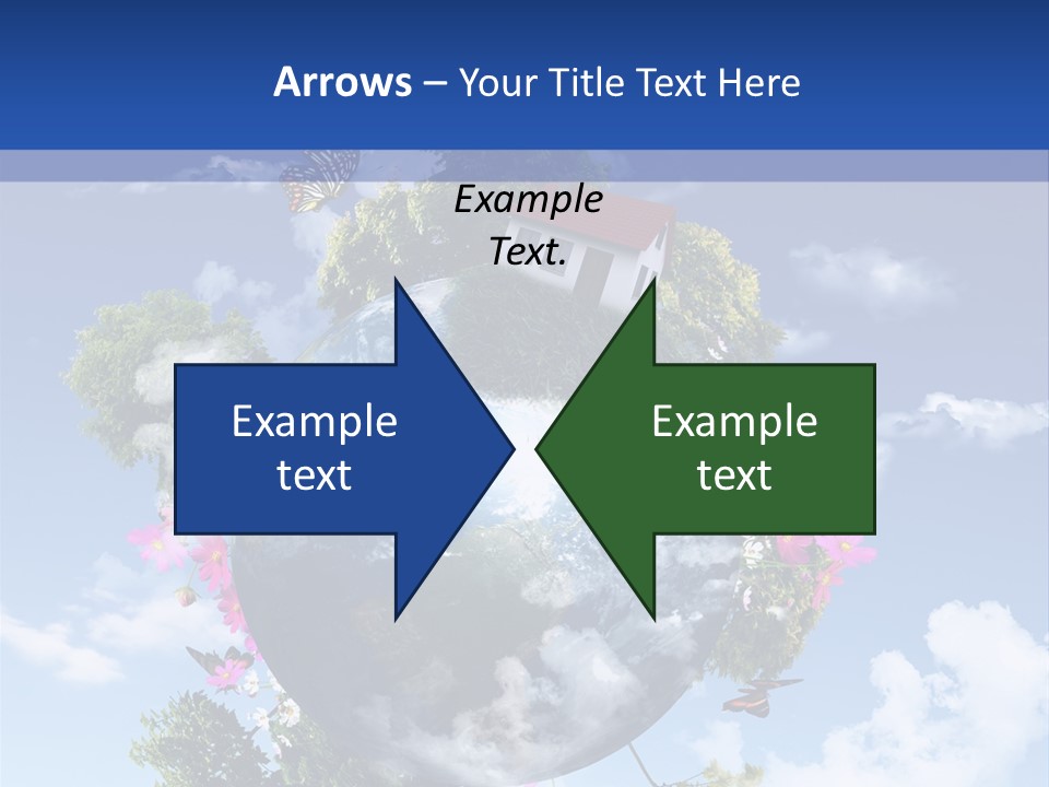 Sky Plant Air PowerPoint Template