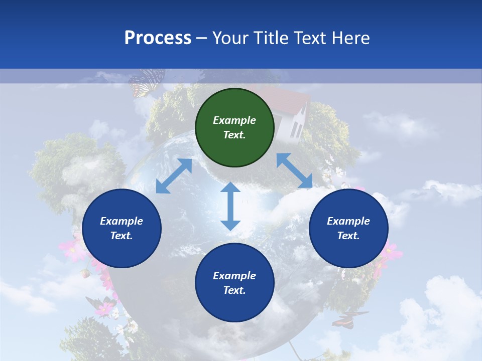 Sky Plant Air PowerPoint Template