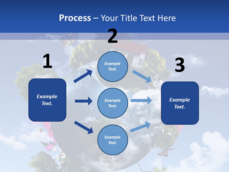 Sky Plant Air PowerPoint Template