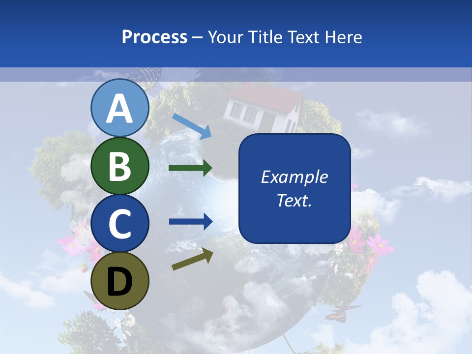 Sky Plant Air PowerPoint Template