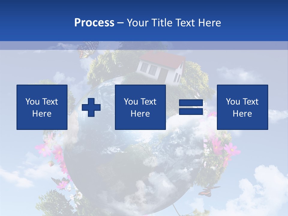 Sky Plant Air PowerPoint Template