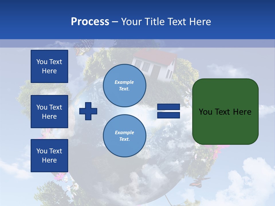 Sky Plant Air PowerPoint Template