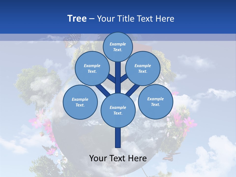 Sky Plant Air PowerPoint Template