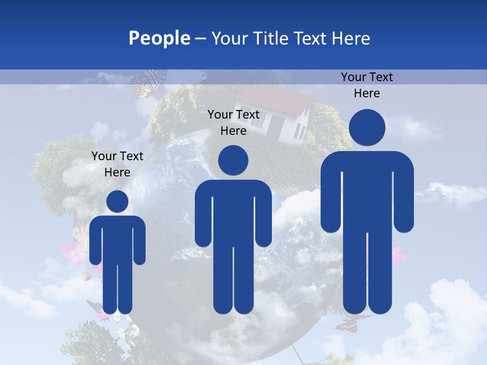 Sky Plant Air PowerPoint Template