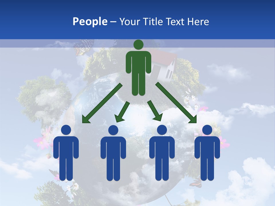 Sky Plant Air PowerPoint Template