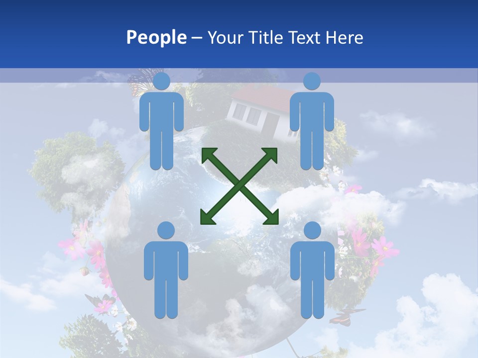 Sky Plant Air PowerPoint Template