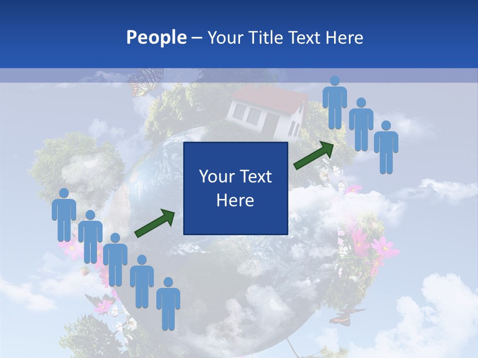 Sky Plant Air PowerPoint Template