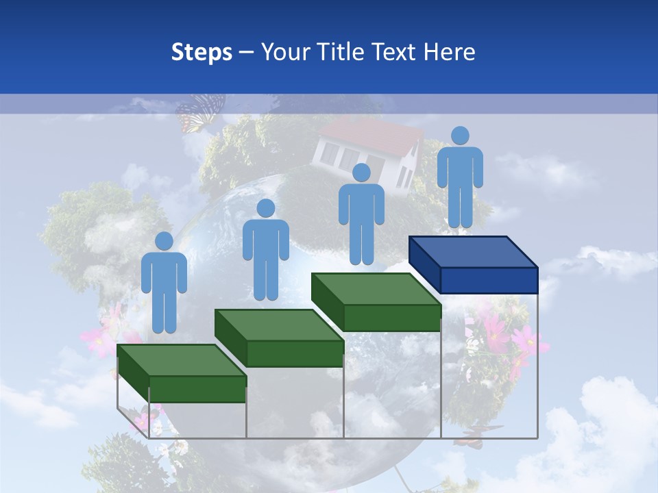 Sky Plant Air PowerPoint Template