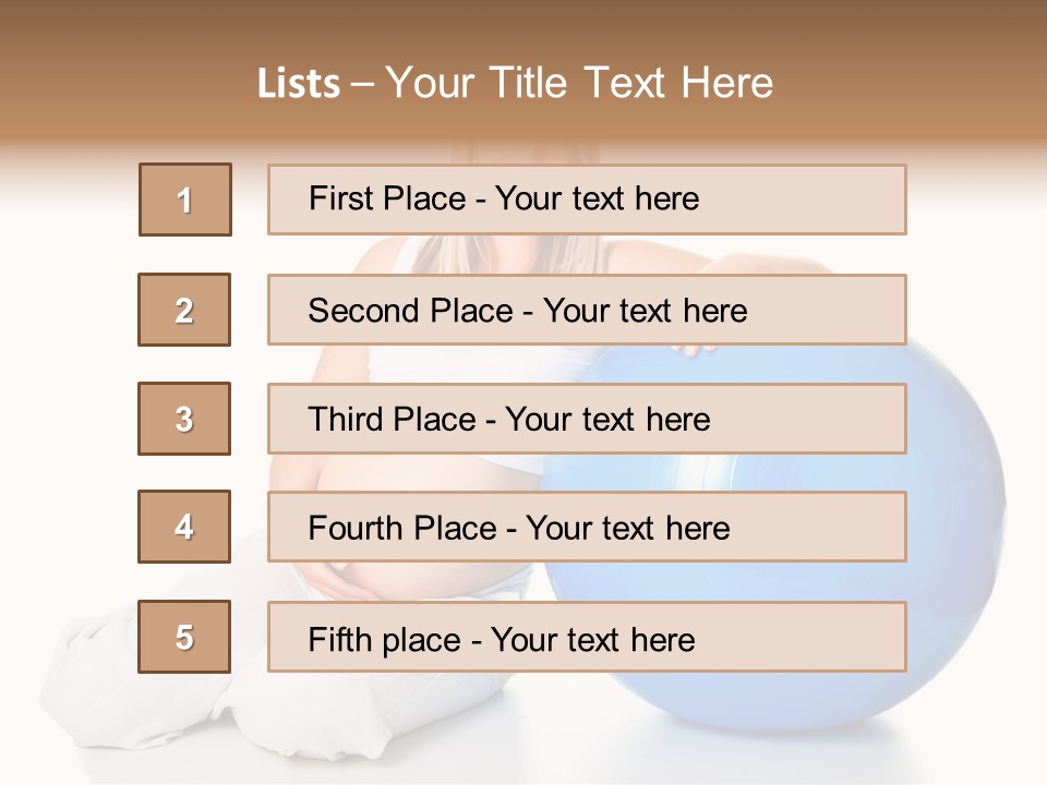 Health Exercise Care PowerPoint Template