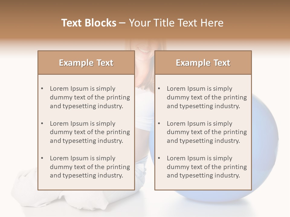 Health Exercise Care PowerPoint Template