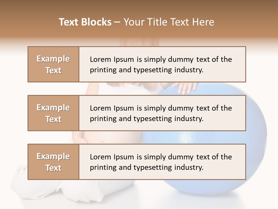 Health Exercise Care PowerPoint Template
