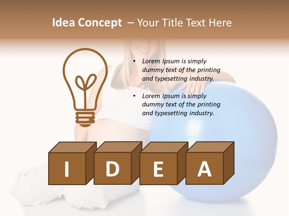 Health Exercise Care PowerPoint Template