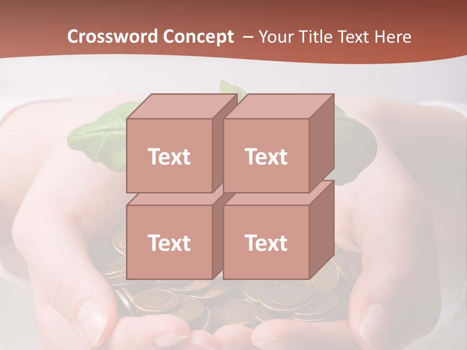 Business Gold Concept PowerPoint Template