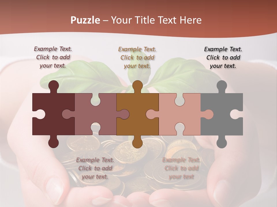 Business Gold Concept PowerPoint Template