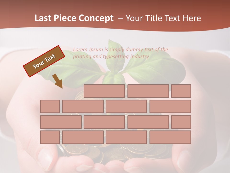 Business Gold Concept PowerPoint Template