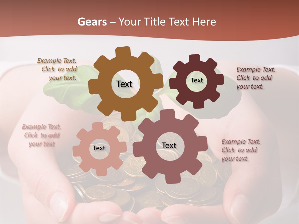 Business Gold Concept PowerPoint Template