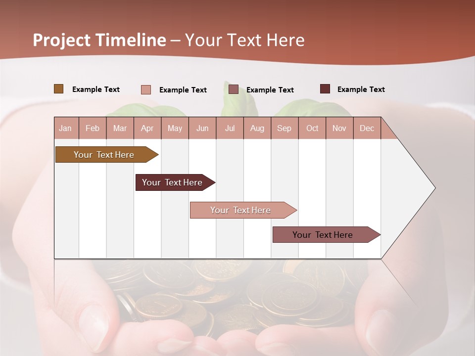 Business Gold Concept PowerPoint Template