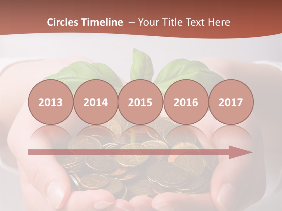 Business Gold Concept PowerPoint Template