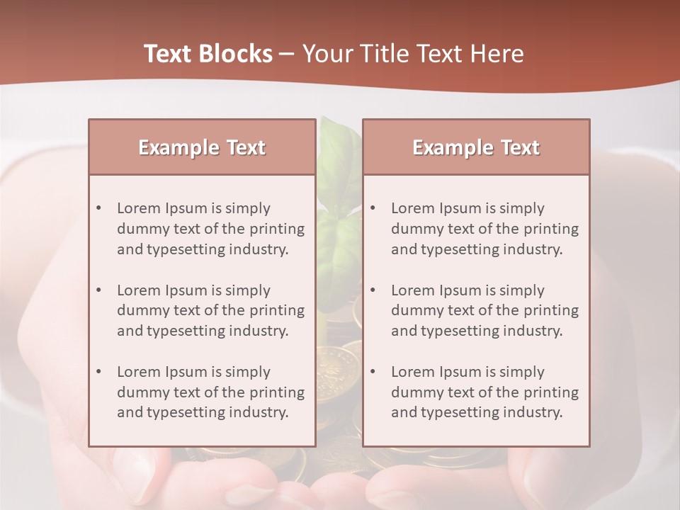 Business Gold Concept PowerPoint Template