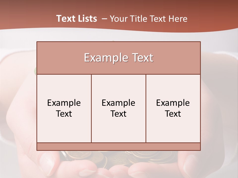 Business Gold Concept PowerPoint Template