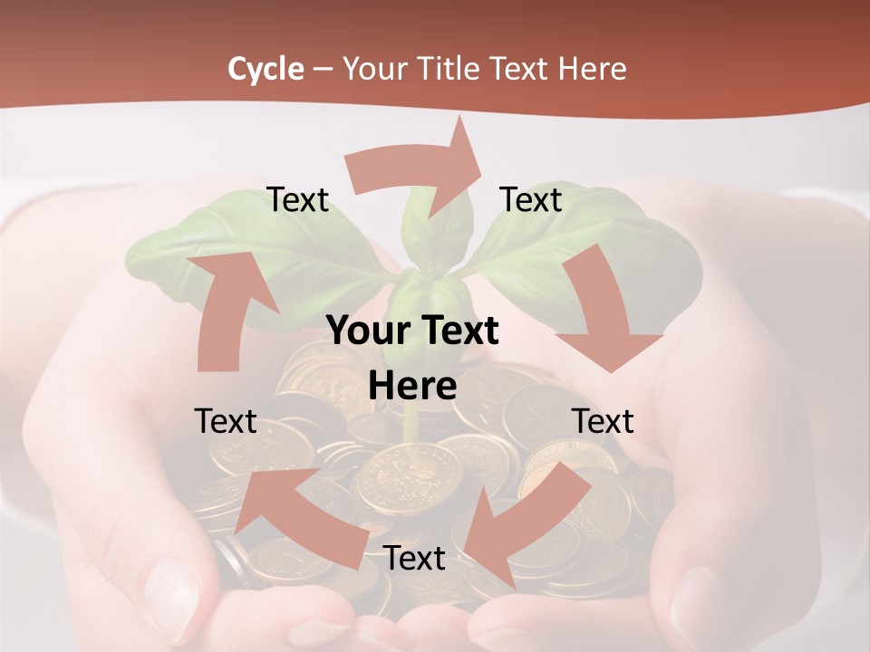 Business Gold Concept PowerPoint Template
