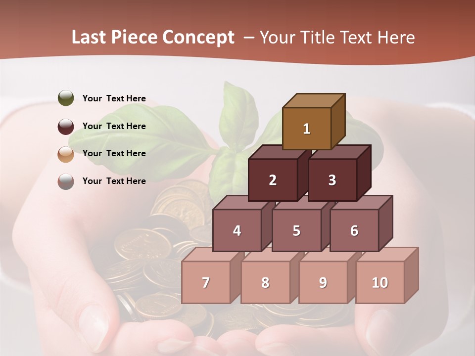 Business Gold Concept PowerPoint Template