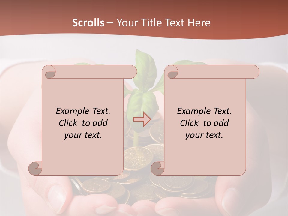 Business Gold Concept PowerPoint Template