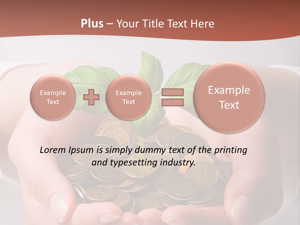 Business Gold Concept PowerPoint Template