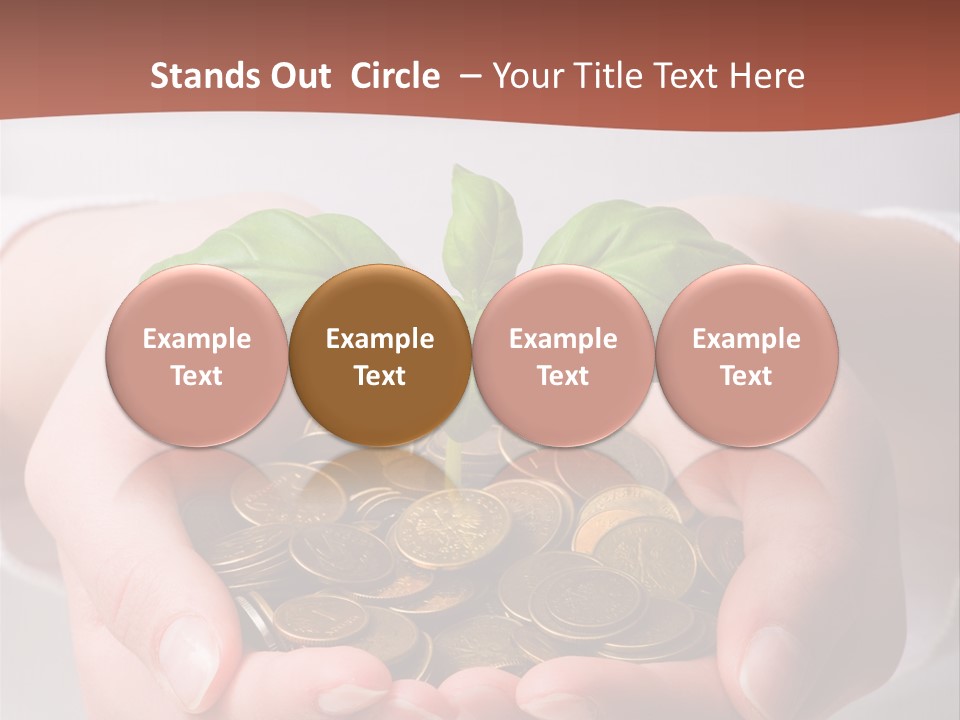 Business Gold Concept PowerPoint Template