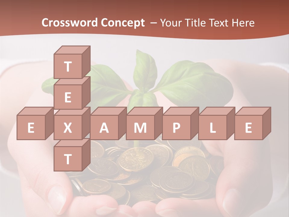 Business Gold Concept PowerPoint Template