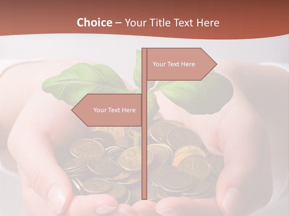 Business Gold Concept PowerPoint Template