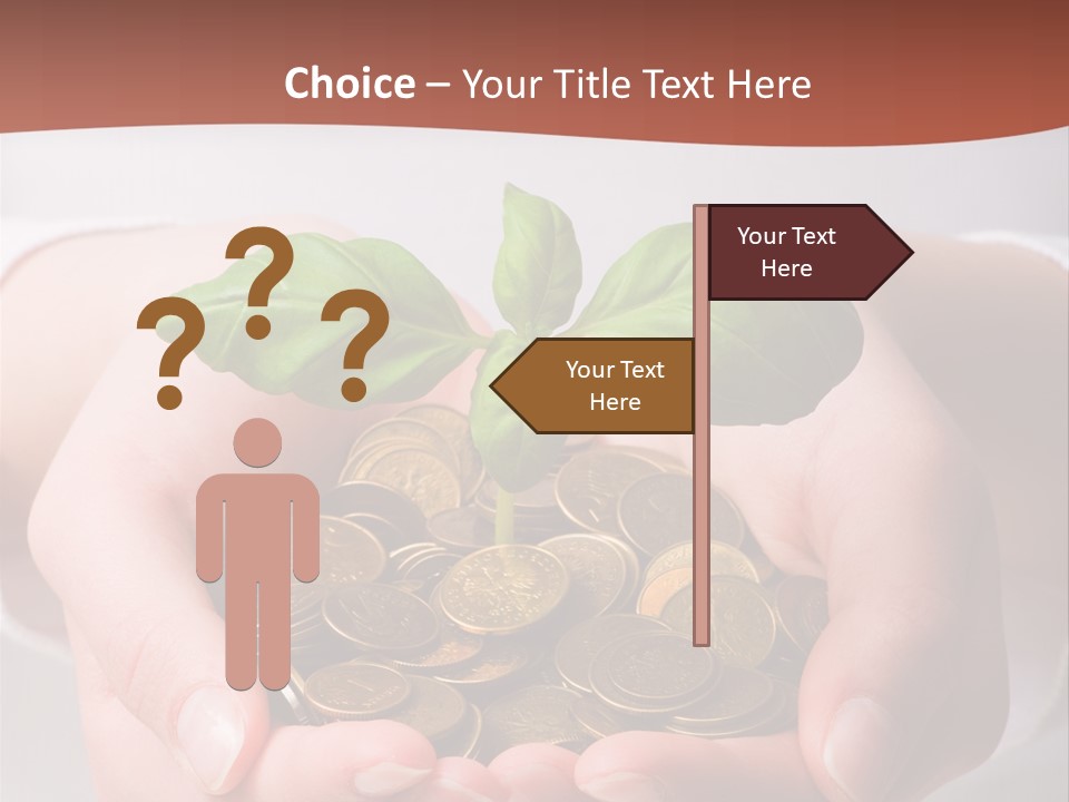 Business Gold Concept PowerPoint Template