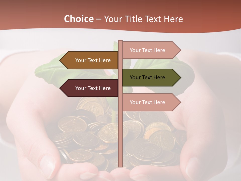 Business Gold Concept PowerPoint Template