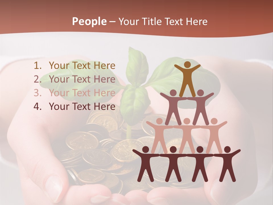 Business Gold Concept PowerPoint Template