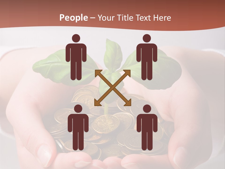 Business Gold Concept PowerPoint Template