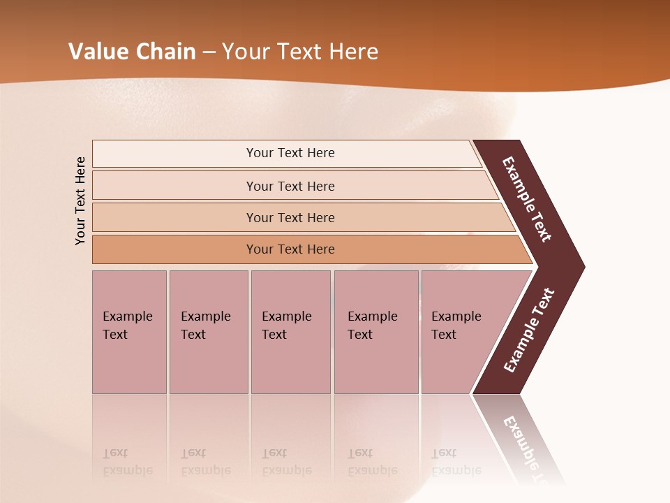 Purity White Closeup PowerPoint Template