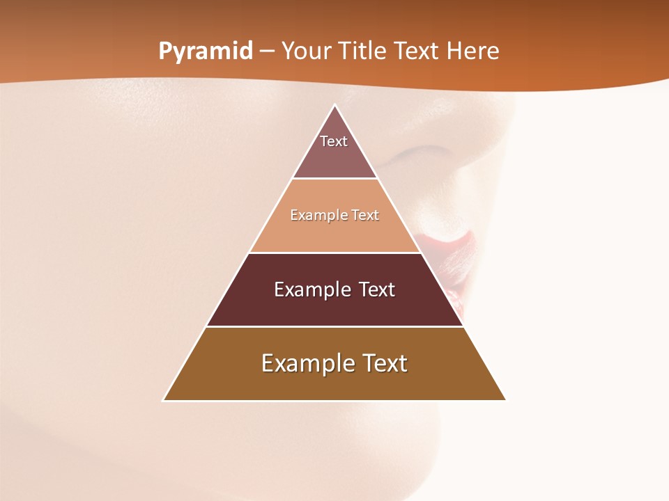 Purity White Closeup PowerPoint Template