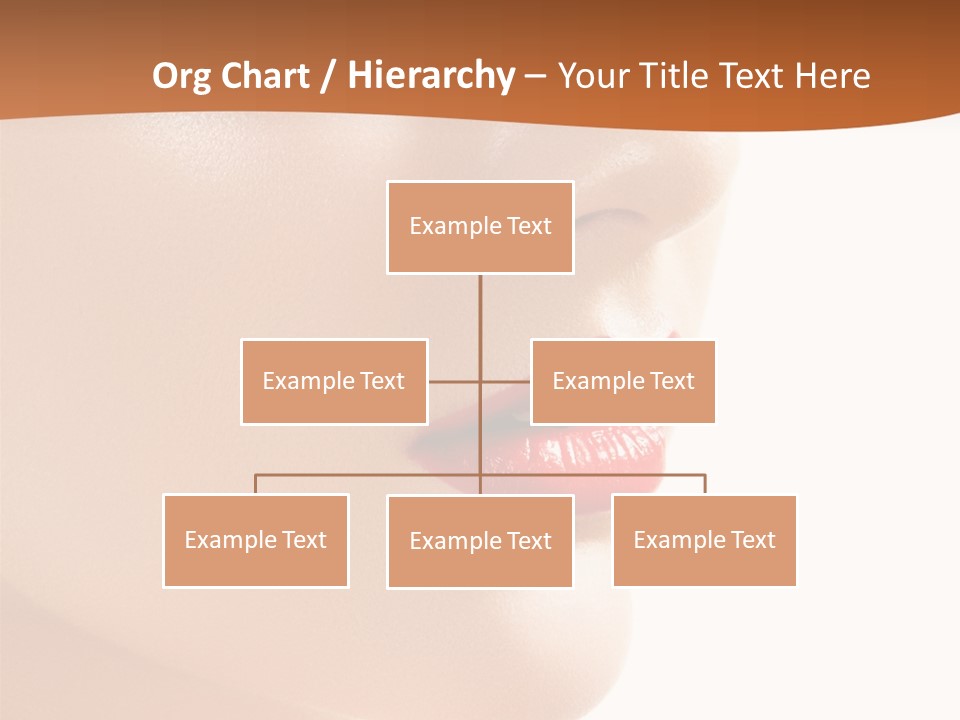 Purity White Closeup PowerPoint Template