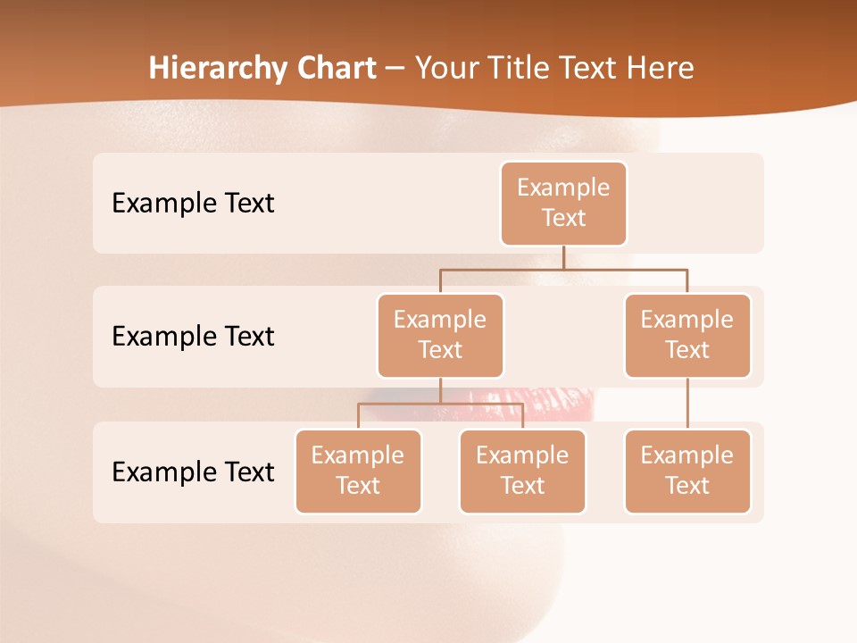 Purity White Closeup PowerPoint Template