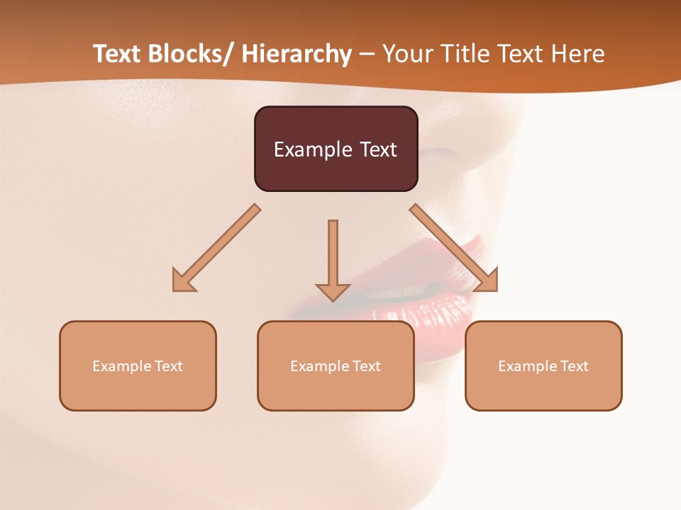 Purity White Closeup PowerPoint Template